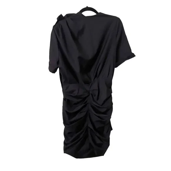 ETOILE‎ ISABEL MARANT Oria Cinched Mini Dress Black Sz 40/10